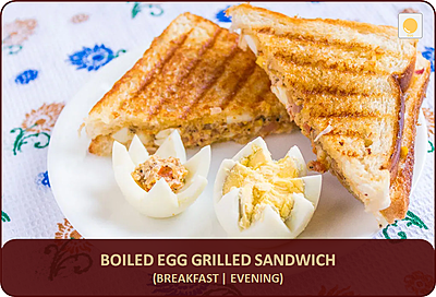 Boiled Egg Grilled Sandwich Boiled Egg Grilled Sandwich