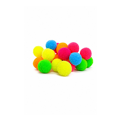 Bola Pompom 1.0Cm Neon Paquete X 1000 Unidades