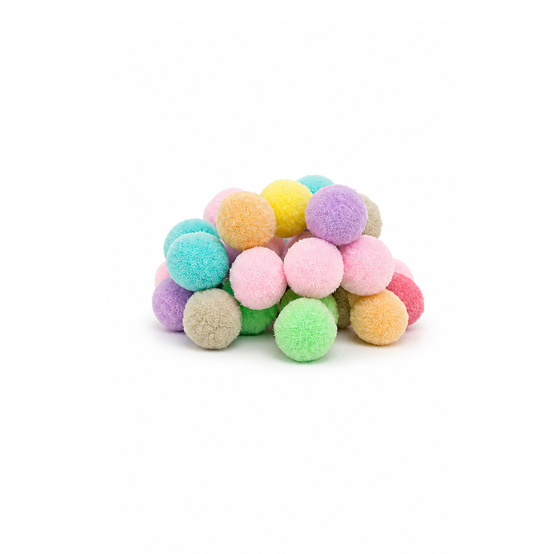 Bola Pompom 1.0Cm Pastel Paquete X 1000 Unidades Bola Pompom 1.0Cm Pastel Paquete X 1000 Unidades