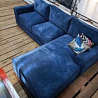 White L Seat 6 Seater