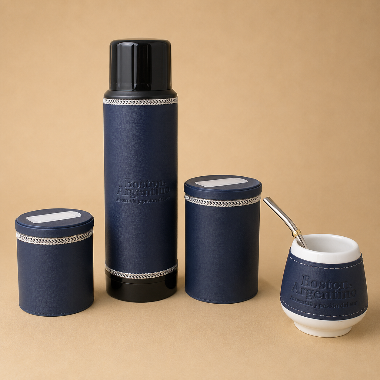 Bolso matero y set de Mate para Boston