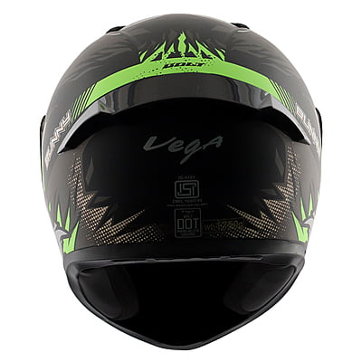VEGA BOLT BUNNY DULL BLACK GREEN M/V (L)