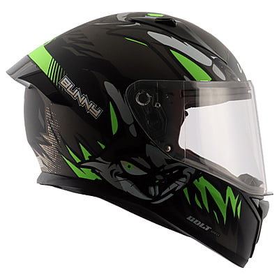 VEGA BOLT BUNNY DULL BLACK GREEN M/V (L)