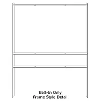 1-Rider Steel Frame — 24x36