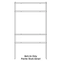 2-Rider Steel Frame — 24x18