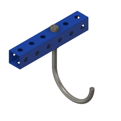 Bolted Vertical Hook 3" Gap Bolted Vertical Hook 3" Gap