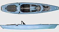 Bonafide EX123 Expedition Kayak Bonafide EX123 Expedition Kayak