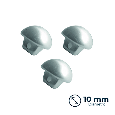 Boton Imitacion Perla Blanco #10Mm Paquete X 144 Unidades