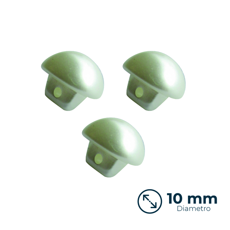 Boton Imitacion Perla Beige #10mm Paquete X 144 Unidades Boton Imitacion Perla Beige #10mm Paquete X 144 Unidades