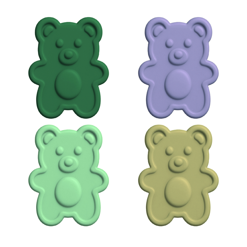 Boton Infantil Oso paquete x 50 unidades colores surtidos Boton Infantil Oso paquete x 50 unidades colores surtidos