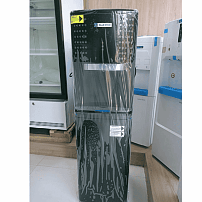 Blue Star BL1HPCGA bottom loading water dispenser in a sleek black finish. Blue Star BL1HPCGA bottom loading water dispenser in a sleek black finish.