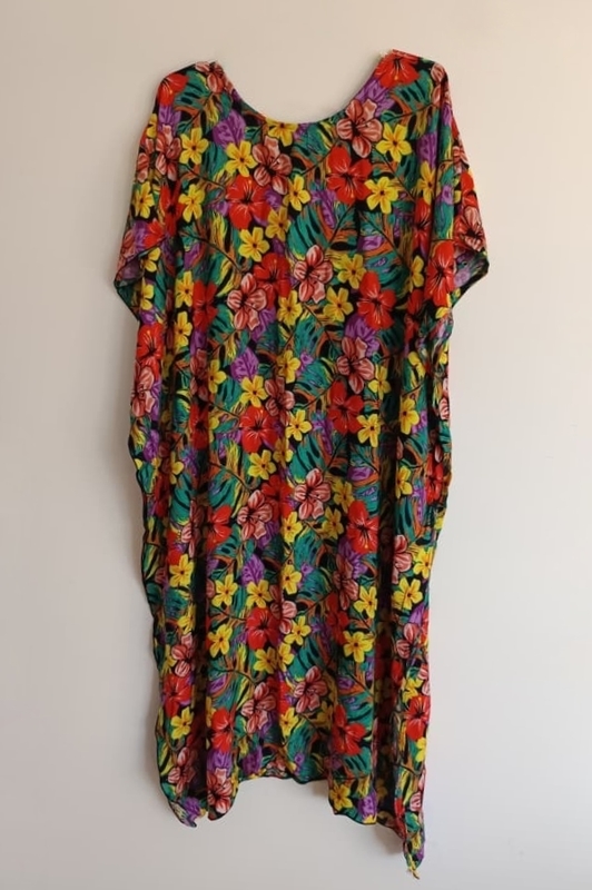 Boubou cotton multicolore