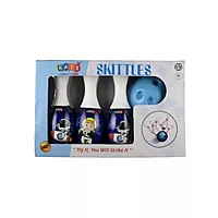 Bowling Set Box Jumbo Size with 6 Pins & 1 Sliding Ball | Space Theme
