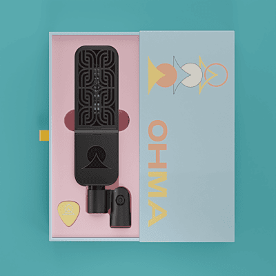 Ohma Ribbon / Motif / Black / Black