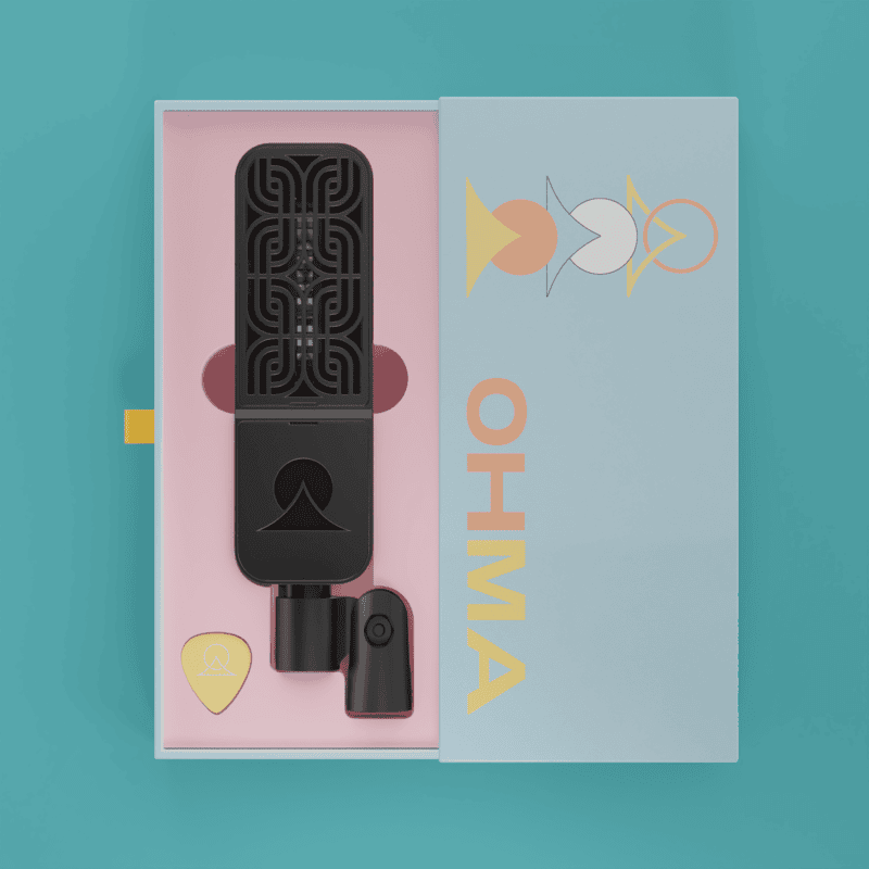 Ohma Ribbon / Motif / Black / Black