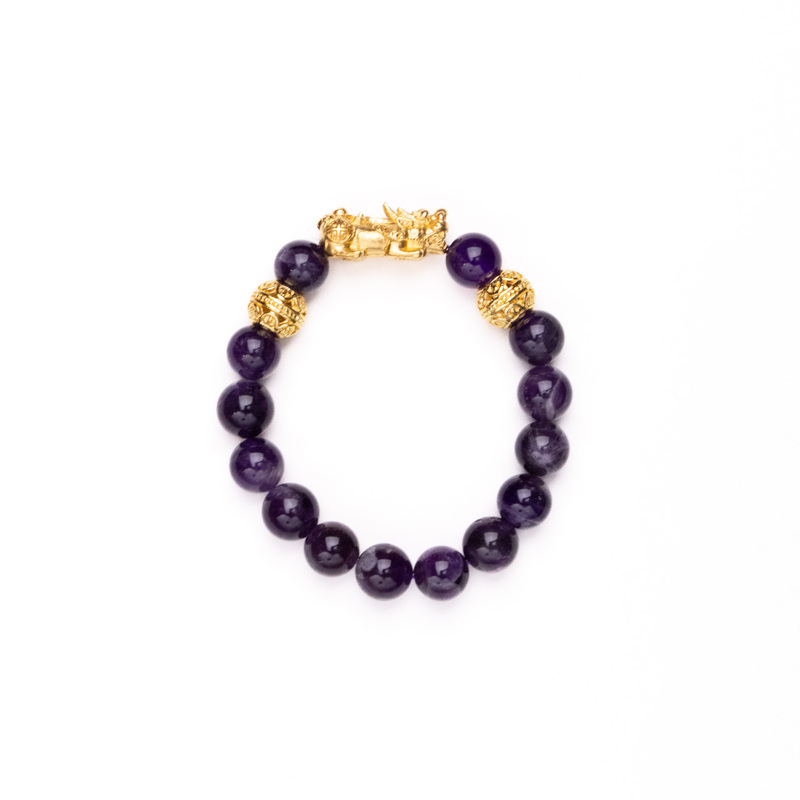 Bracelet Amethyst Pi Yao