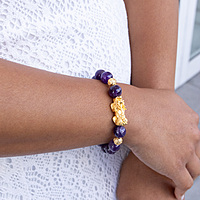 Bracelet Amethyst Pi Yao