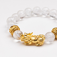 Bracelet Clear Quartz Pi Yao