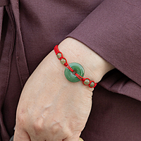 Bracelet Red Jade
