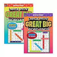 Braintainment Large Print Great Big Word-Finds - Volume 202