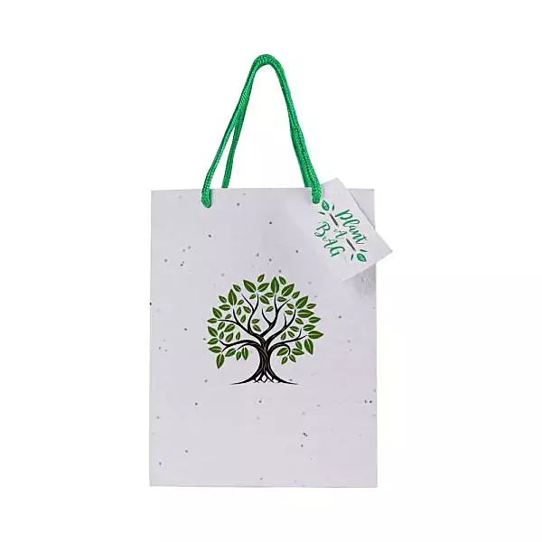 Plantable Marigold Seed Paper Bags in A5 Size with Tag