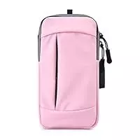 Brassard Pour Cellulaire Et Ecouteurs Etanche Rose