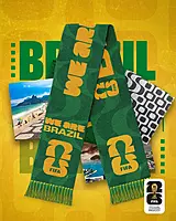 BRAZIL World Cup 2026 Scarf