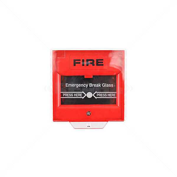 Breakglass Red Single Pole