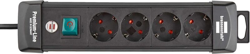 Brennestuhl Premium-Line Power Strip with 4 Socket