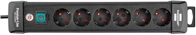 Brennestuhl Premium-Line Power Strip with 6 Socket