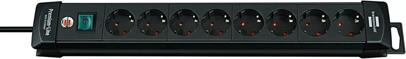 Brennestuhl Premium-Line Power Strip with 8 Socket