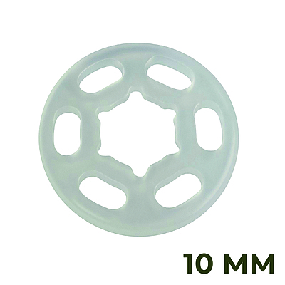 Broche Presión Plástico Transparente 10mm Caja por 144 Unidades Broche Presión Plástico Transparente 10mm Caja por 144 Unidades