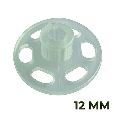 Broche Presión Plástico Transparente 12mm Caja por 144 Unidades Broche Presión Plástico Transparente 12mm Caja por 144 Unidades