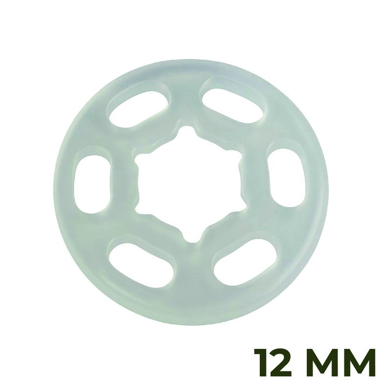 Broche Presión Plástico Transparente 12mm Caja por 144 Unidades Broche Presión Plástico Transparente 12mm Caja por 144 Unidades