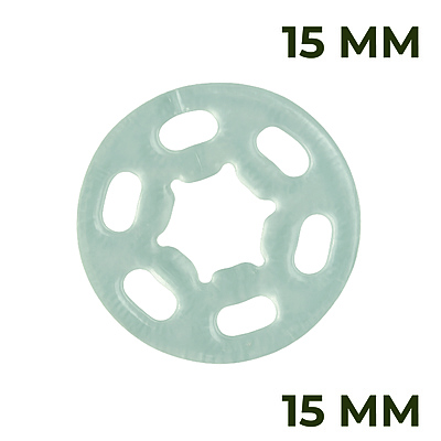 Broche Presión Plástico Transparente 15mm Caja por 144 Unidades Broche Presión Plástico Transparente 15mm Caja por 144 Unidades