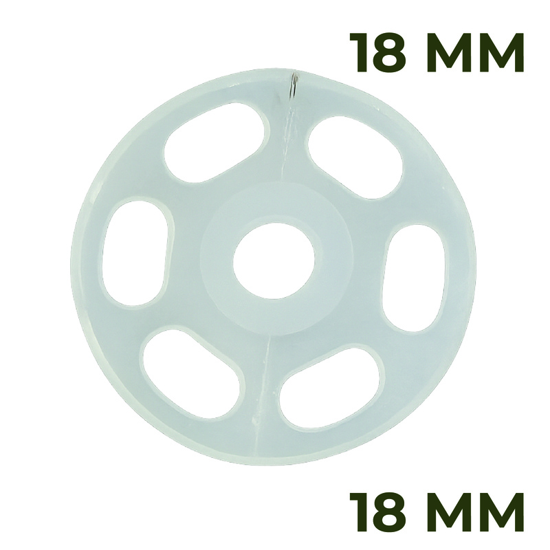 Broche Presión Plástico Transparente 18mm Caja por 72 Unidades Broche Presión Plástico Transparente 18mm Caja por 72 Unidades