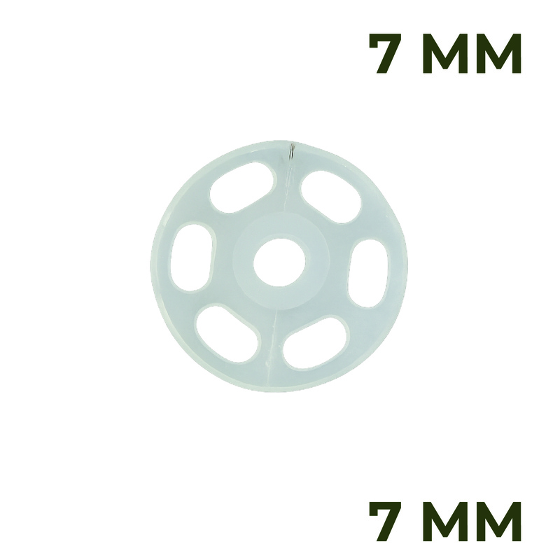 Broche Presión Plástico Transparente 07mm Caja por 144 Unidades Broche Presión Plástico Transparente 07mm Caja por 144 Unidades