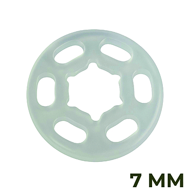 Broche Presión Plástico Transparente 07mm Caja por 144 Unidades Broche Presión Plástico Transparente 07mm Caja por 144 Unidades