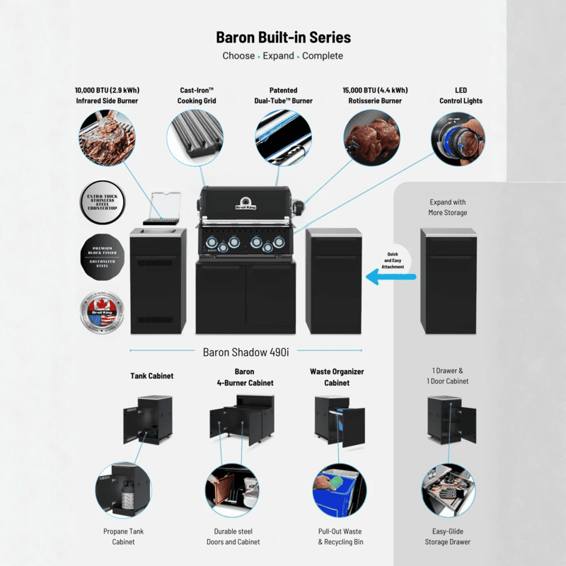 Broil King Baron™ 490IR BI Shadow Island