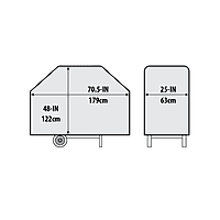 Broil King Grill Cover - Premium - Imperial/Regal 500'S