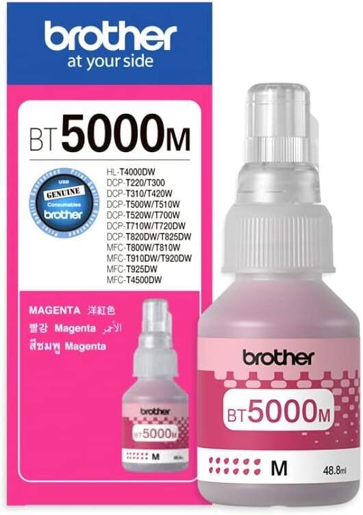 Brother BT5000 Ink Bottles Magenta