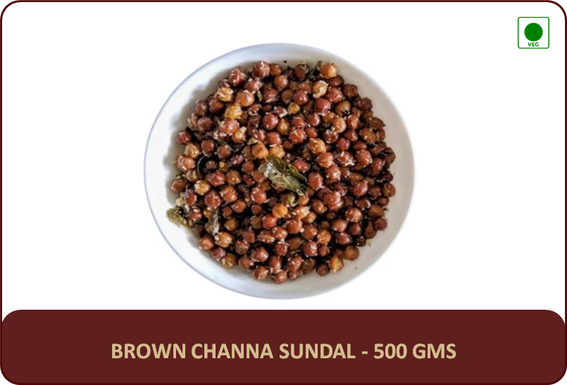 Brown Channa Sundal - 500 Gms