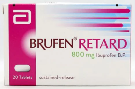 Brufen Retard 800mg Tablets 20S