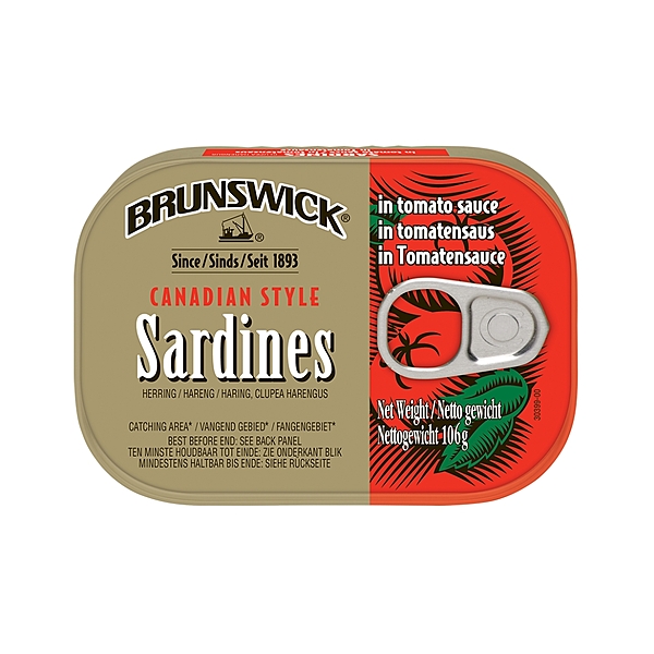 25356     Brunswick Sardines In Tomato Sauce 106g X 12