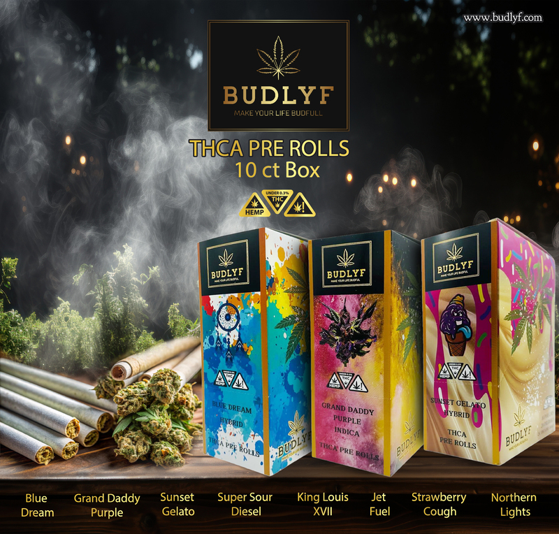 BUDLYF PRE ROLL | 2GM | 2PK | 10CT