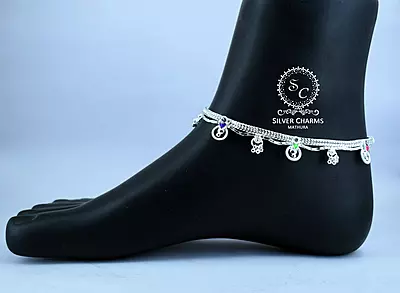 Bulk Purchase Silver Anklets