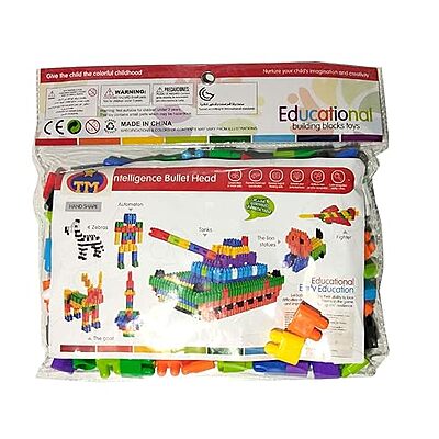 Bullet Building Blocks for Kids – Educational Plastic Bricks Set for Creative Construction