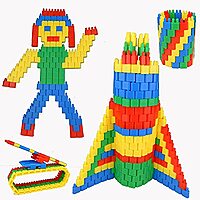 Bullet Building Blocks for Kids – Educational Plastic Bricks Set for Creative Construction