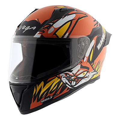 VEGA BOLT BUNNY DULL BLACK ORANGE M/V (L)