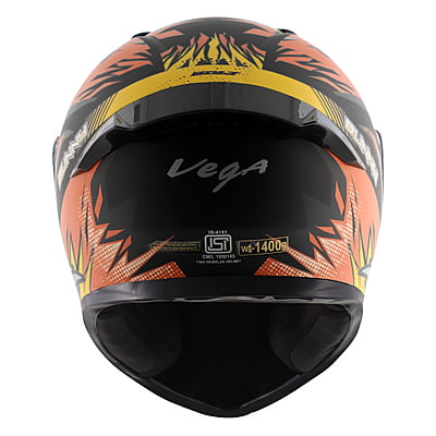 VEGA BOLT BUNNY DULL BLACK ORANGE M/V (L)